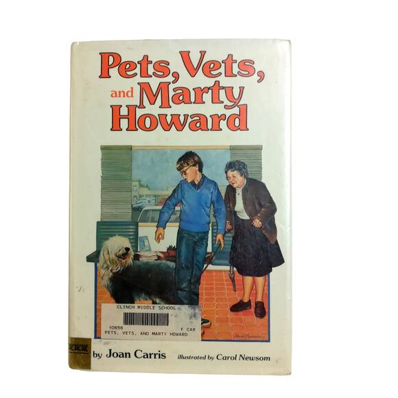 BUY 3...Pets Vets and Marty Howard Veterinary Animals Fiction Book Joan Carris - Picture 1 of 11